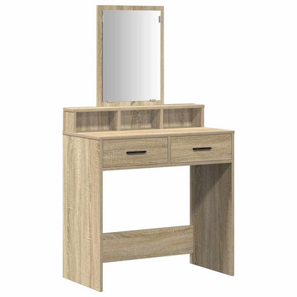 Dressing Table Sonoma Oak 79 x 41 x 140 cm Engineered Wood