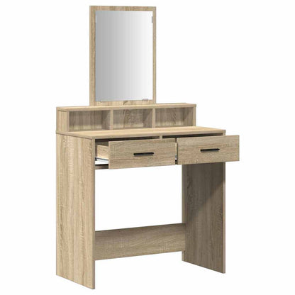 Dressing Table Sonoma Oak 79 x 41 x 140 cm Engineered Wood