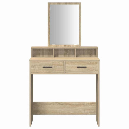 Dressing Table Sonoma Oak 79 x 41 x 140 cm Engineered Wood