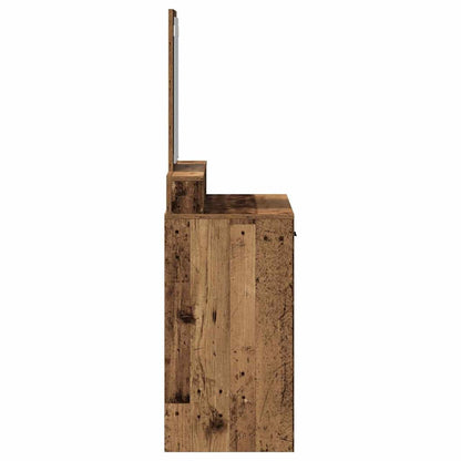 Dressing Table Old Wood 79 x 41 x 140 cm Engineered Wood