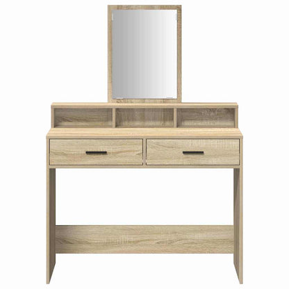 Dressing Table Sonoma Oak 100 x 41 x 140 cm Engineered Wood