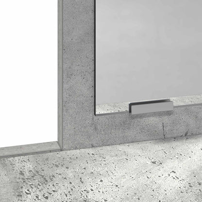 Dressing Table Concrete Grey 100 x 41 x 140 cm Engineered Wood