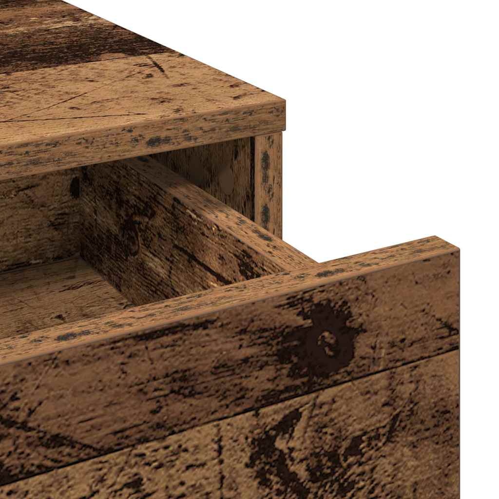 Dressing Table Old Wood 100 x 41 x 140 cm Engineered Wood
