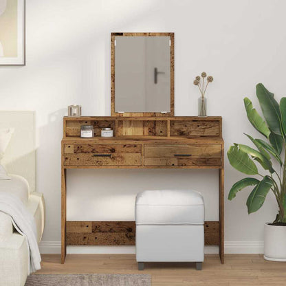 Dressing Table Old Wood 100 x 41 x 140 cm Engineered Wood