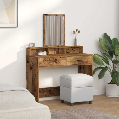 Dressing Table Old Wood 100 x 41 x 140 cm Engineered Wood