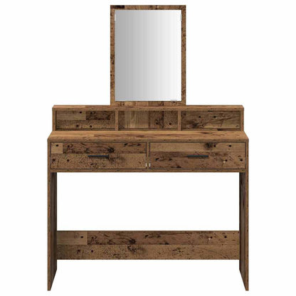 Dressing Table Old Wood 100 x 41 x 140 cm Engineered Wood