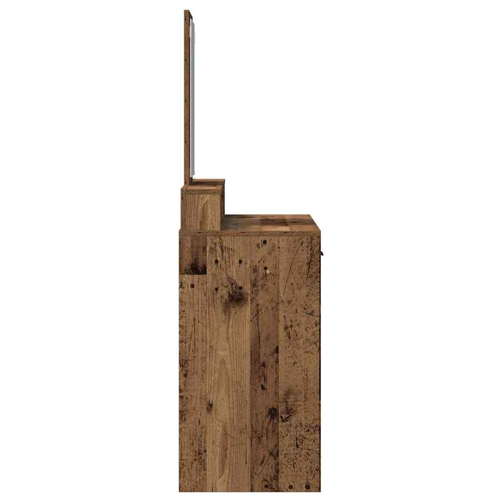 Dressing Table Old Wood 100 x 41 x 140 cm Engineered Wood