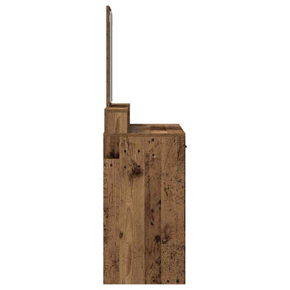 Dressing Table Old Wood 100 x 41 x 140 cm Engineered Wood