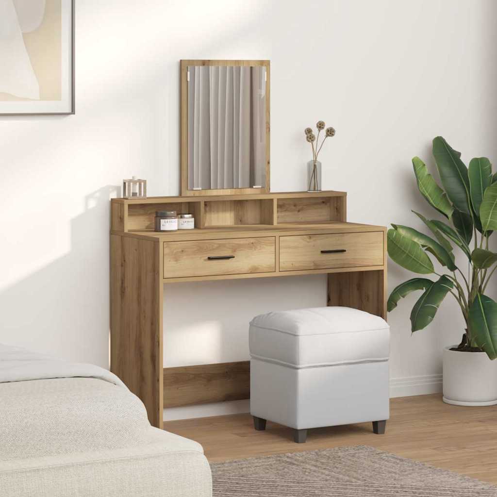 Dressing Table Artisan Oak 100 x 41 x 140 cm Engineered Wood
