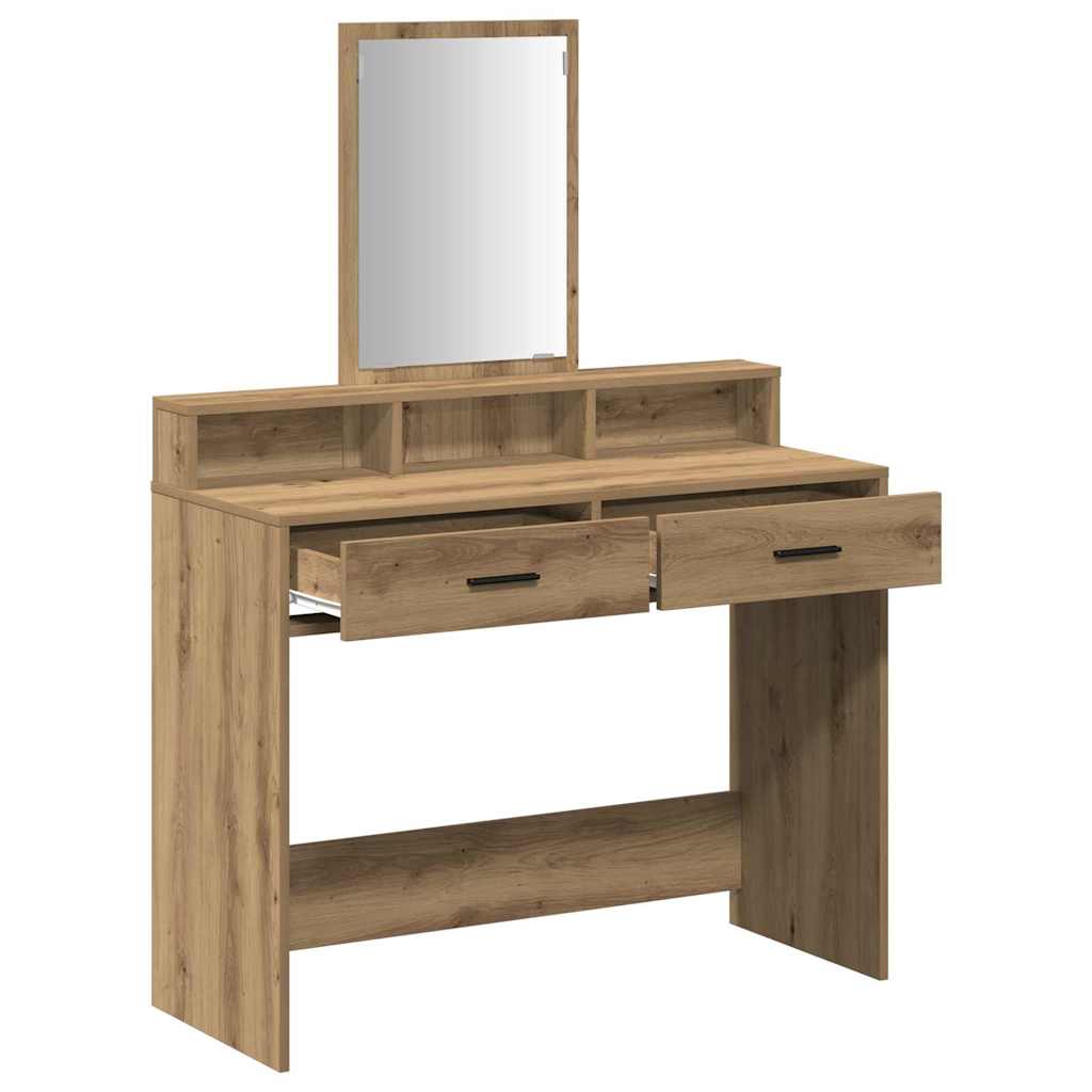Dressing Table Artisan Oak 100 x 41 x 140 cm Engineered Wood