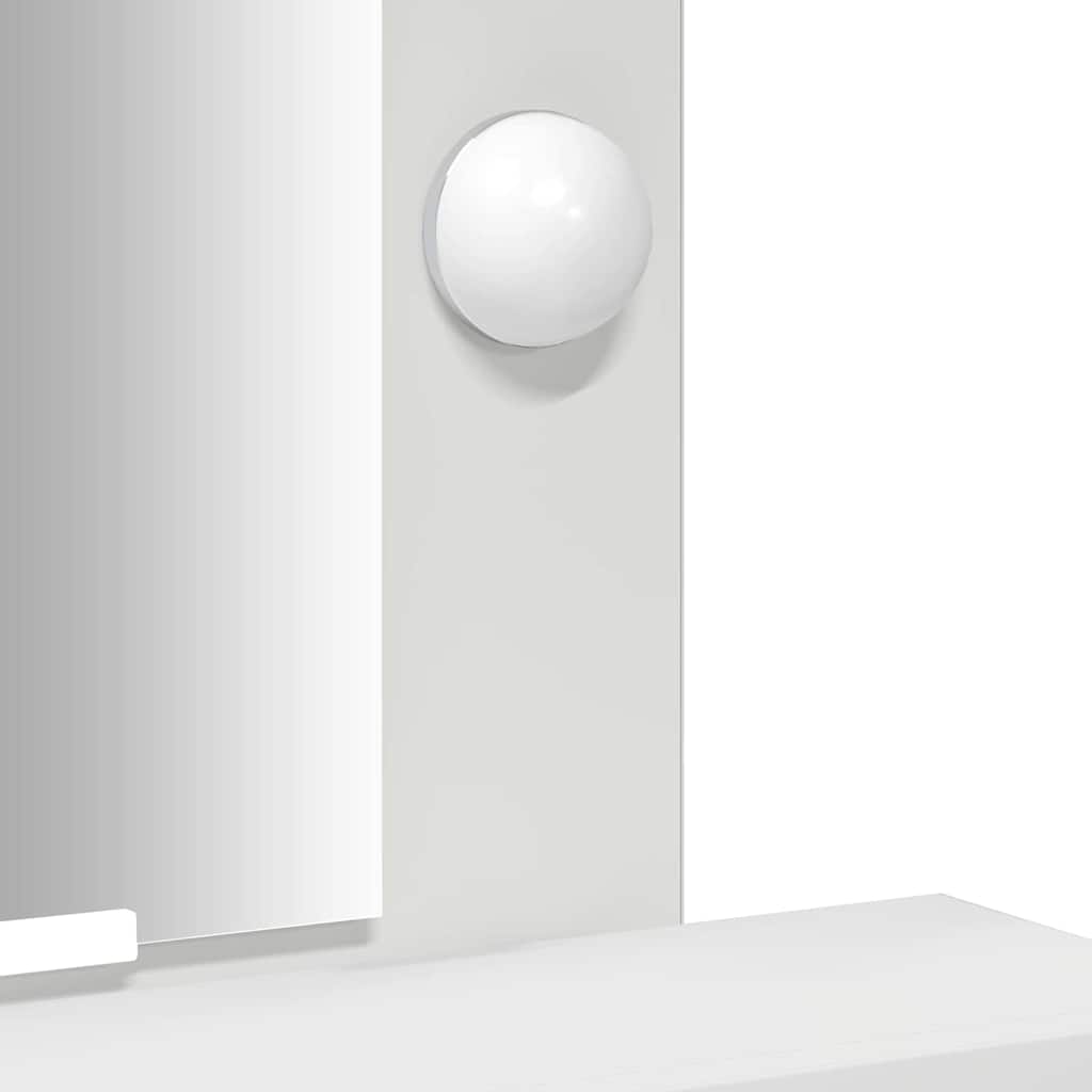 Dressing Table White 50 x 41 x 140 cm Engineered Wood