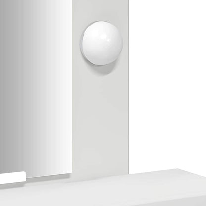 Dressing Table White 50 x 41 x 140 cm Engineered Wood