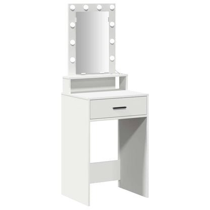Dressing Table White 50 x 41 x 140 cm Engineered Wood