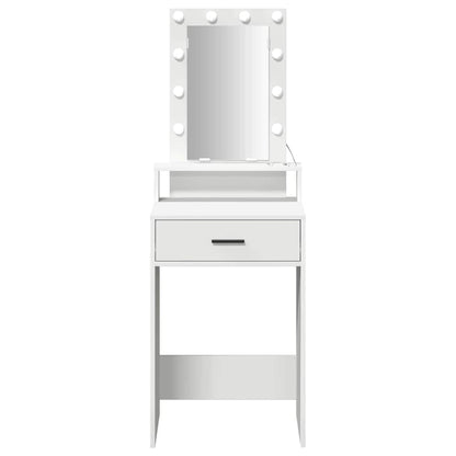 Dressing Table White 50 x 41 x 140 cm Engineered Wood