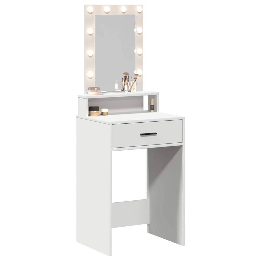 Dressing Table White 50 x 41 x 140 cm Engineered Wood