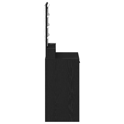 Dressing Table Black 50 x 41 x 140 cm Engineered Wood