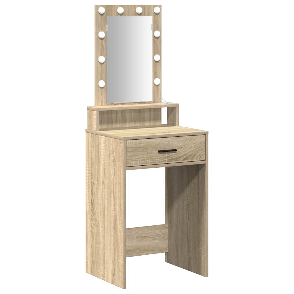 Dressing Table Brown 50 x 41 x 140 cm Engineered Wood