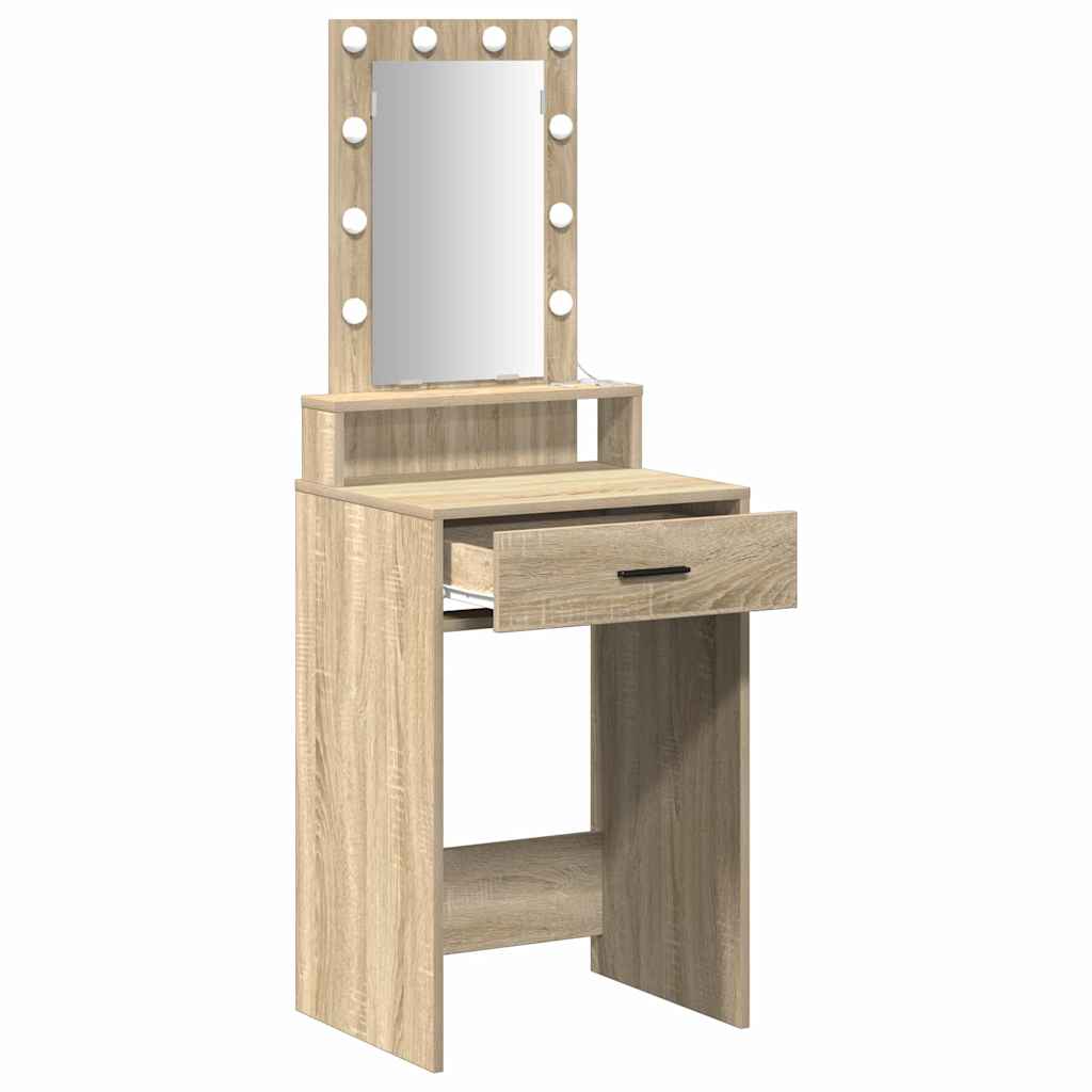 Dressing Table Brown 50 x 41 x 140 cm Engineered Wood