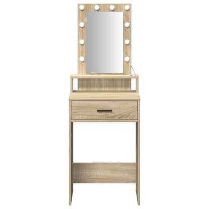 Dressing Table Brown 50 x 41 x 140 cm Engineered Wood