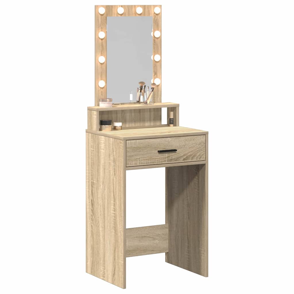 Dressing Table Brown 50 x 41 x 140 cm Engineered Wood