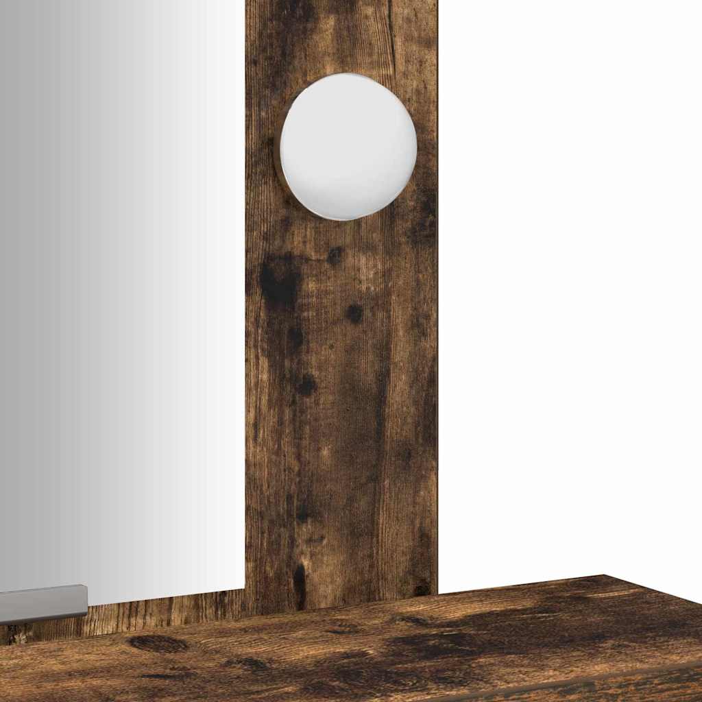 Dressing Table Brown 50 x 41 x 140 cm Engineered Wood