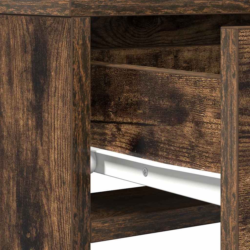 Dressing Table Brown 50 x 41 x 140 cm Engineered Wood