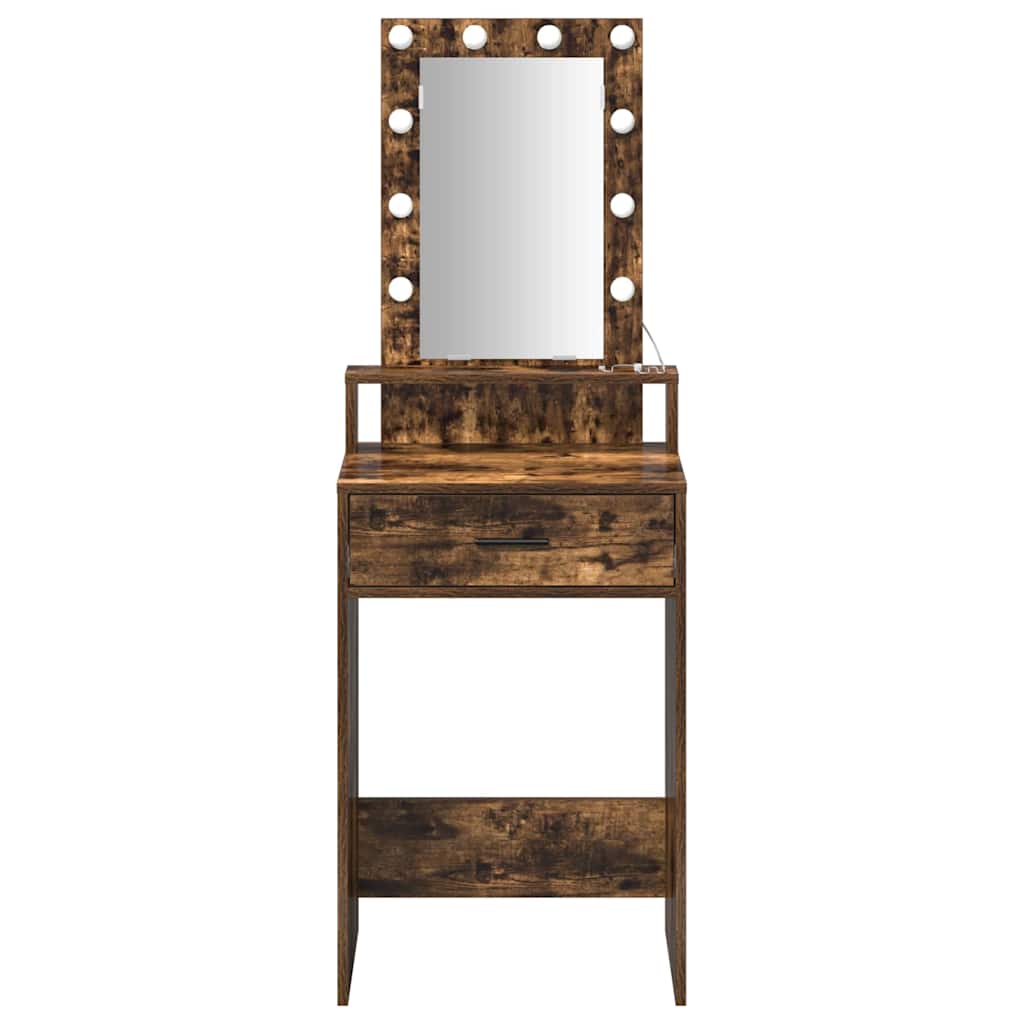 Dressing Table Brown 50 x 41 x 140 cm Engineered Wood