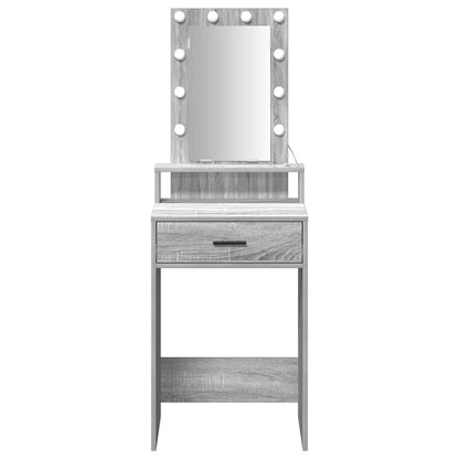 Dressing Table Grey 50 x 41 x 140 cm Engineered Wood