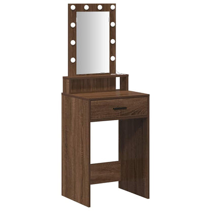 Dressing Table Brown 50 x 41 x 140 cm Engineered Wood