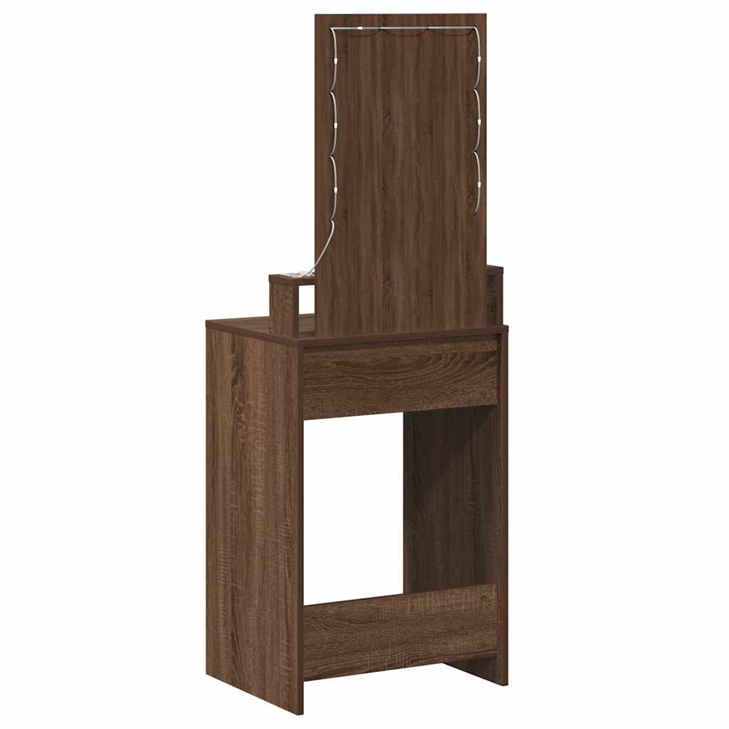 Dressing Table Brown 50 x 41 x 140 cm Engineered Wood