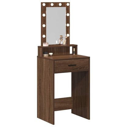 Dressing Table Brown 50 x 41 x 140 cm Engineered Wood
