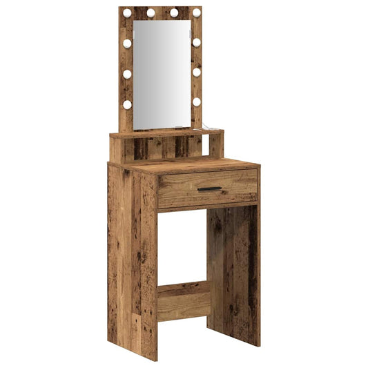 Dressing Table Brown 50 x 41 x 140 cm Engineered Wood