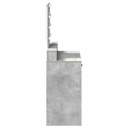 Dressing Table Grey 79 x 41 x 140 cm Engineered Wood