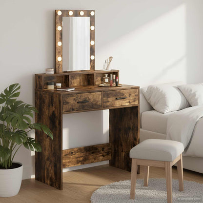 Dressing Table Brown 79 x 41 x 140 cm Engineered Wood
