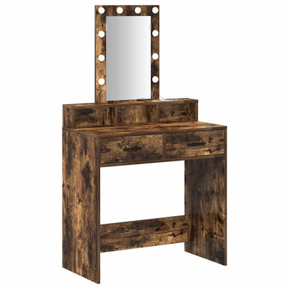 Dressing Table Brown 79 x 41 x 140 cm Engineered Wood