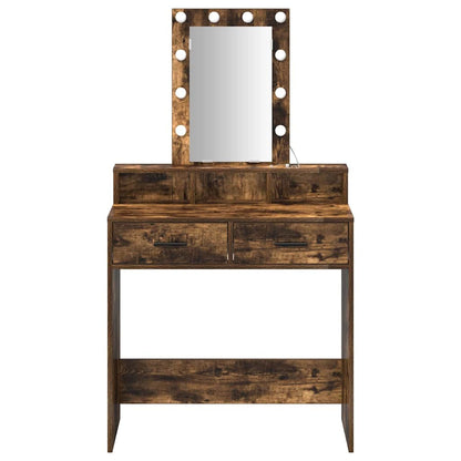 Dressing Table Brown 79 x 41 x 140 cm Engineered Wood