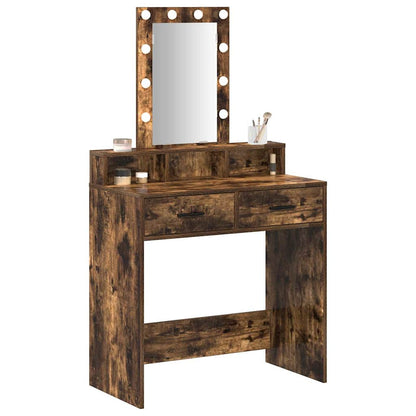 Dressing Table Brown 79 x 41 x 140 cm Engineered Wood