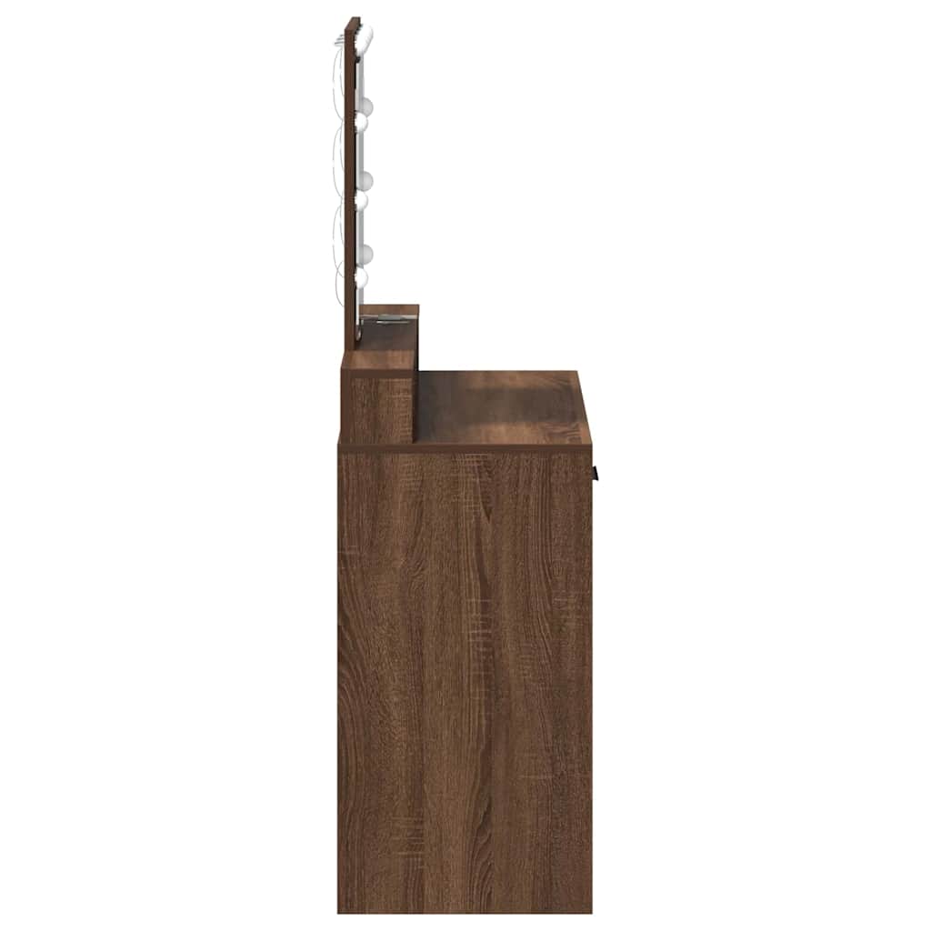 Dressing Table Brown 79 x 41 x 140 cm Engineered wood