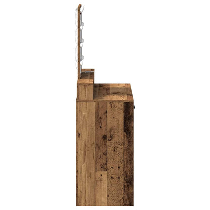 Dressing Table Brown 79 x 41 x 140 cm Engineered wood