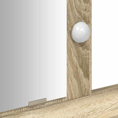 Dressing Table Brown 100 x 41 x 140 cm Engineered Wood