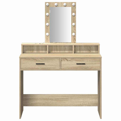 Dressing Table Brown 100 x 41 x 140 cm Engineered Wood