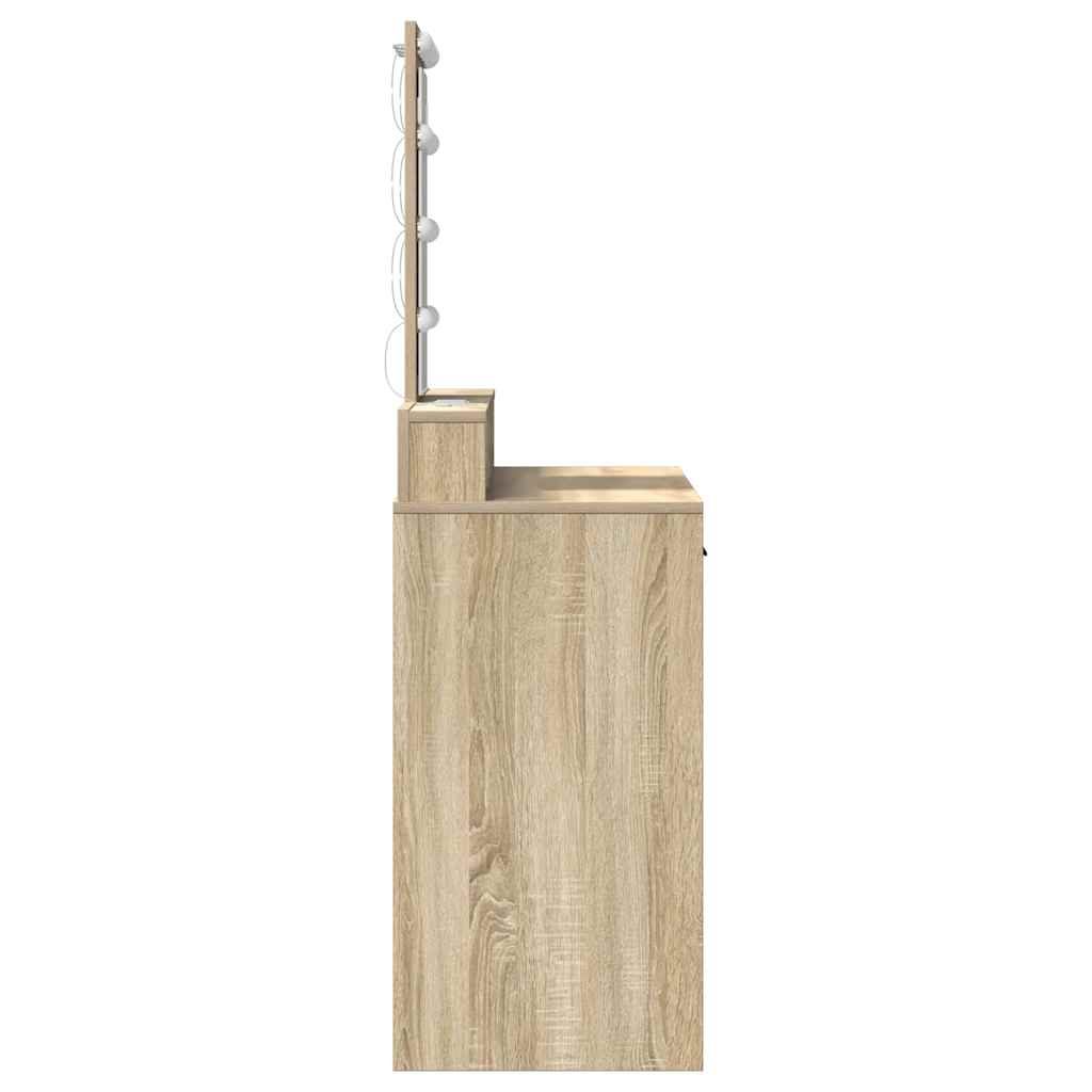Dressing Table Brown 100 x 41 x 140 cm Engineered Wood