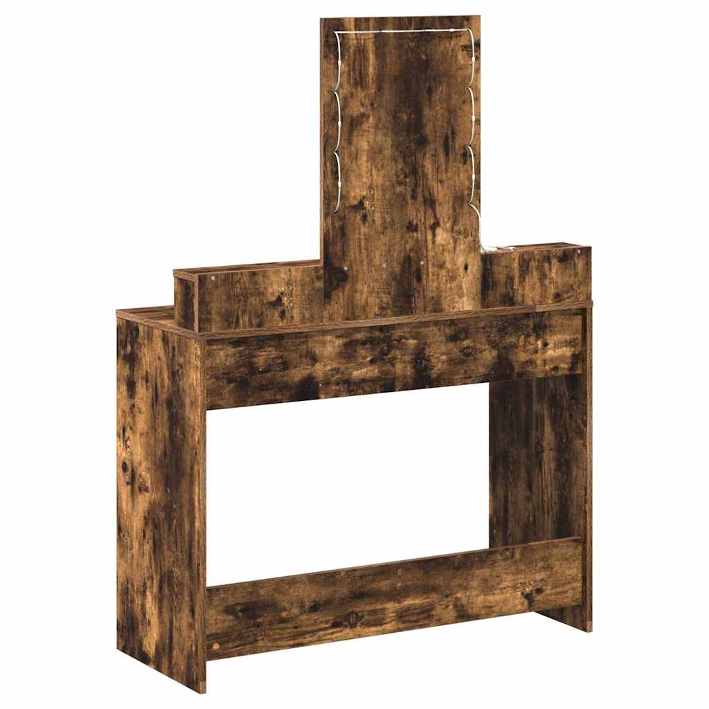 Dressing Table Brown 100 x 41 x 140 cm Engineered Wood
