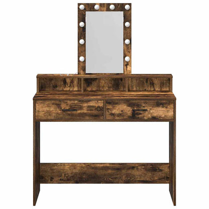 Dressing Table Brown 100 x 41 x 140 cm Engineered Wood