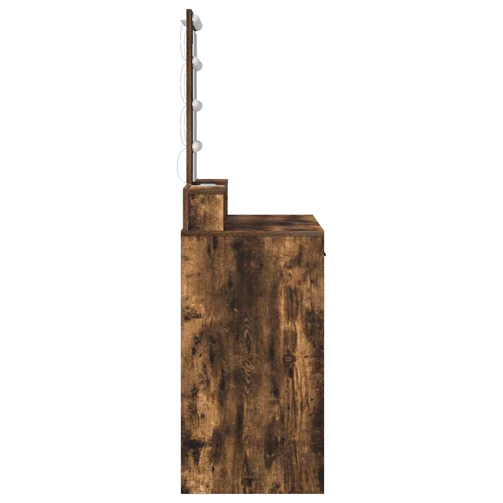 Dressing Table Brown 100 x 41 x 140 cm Engineered Wood