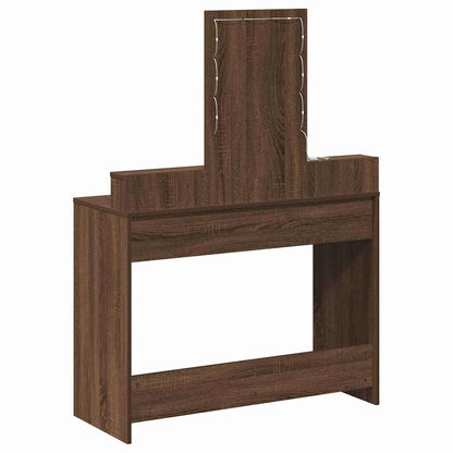 Dressing Table Brown 100 x 41 x 140 cm Engineered Wood