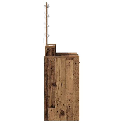 Dressing Table Brown 100 x 41 x 140 cm Engineered Wood