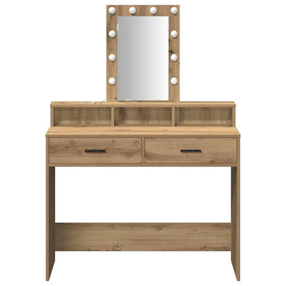 Dressing Table Brown 100 x 41 x 140 cm Engineered Wood