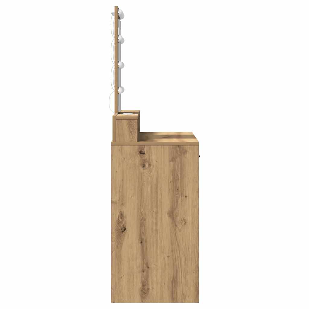 Dressing Table Brown 100 x 41 x 140 cm Engineered Wood
