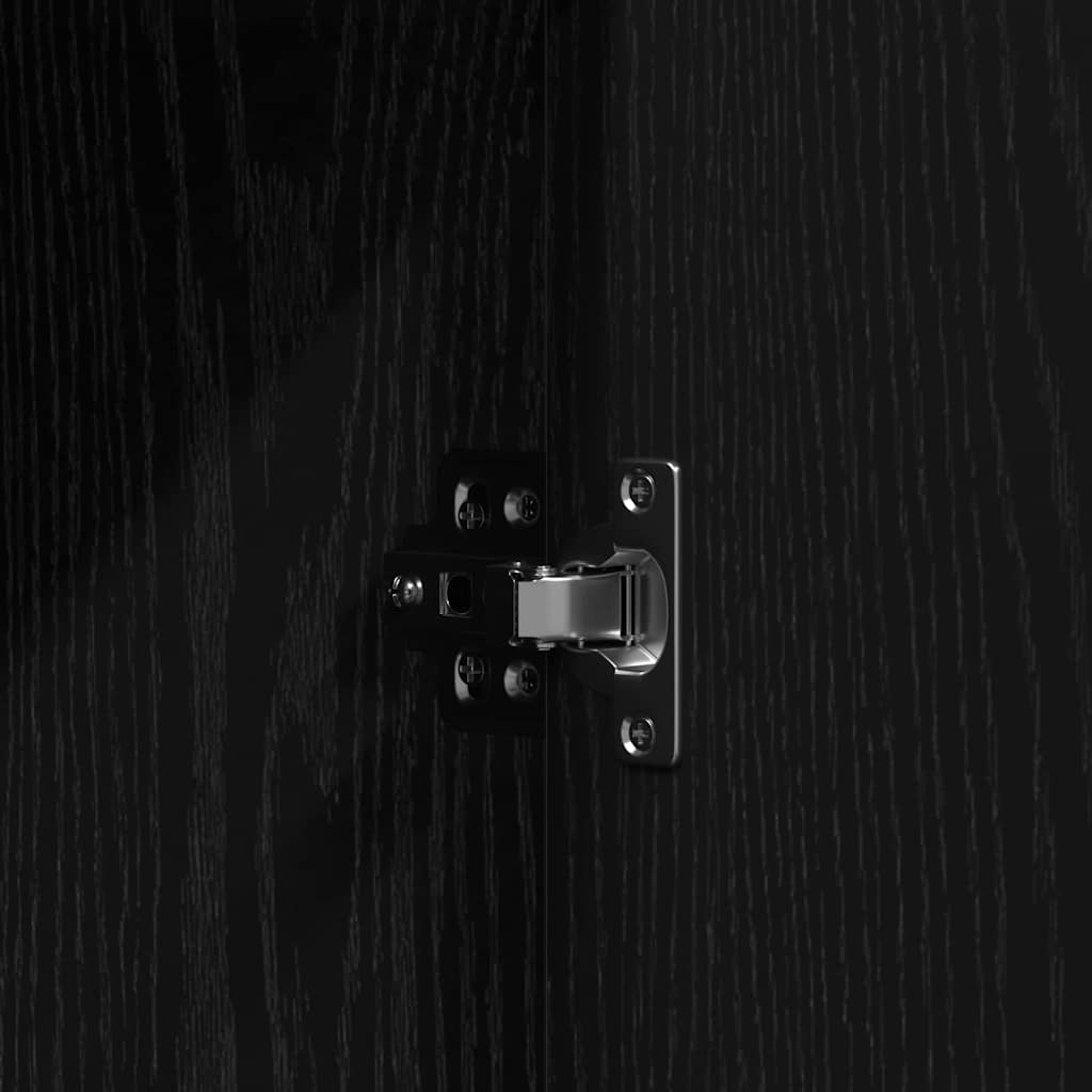 Dressing Table Black 102 x 33 x 135 cm Engineered Wood